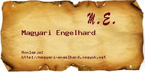 Magyari Engelhard névjegykártya